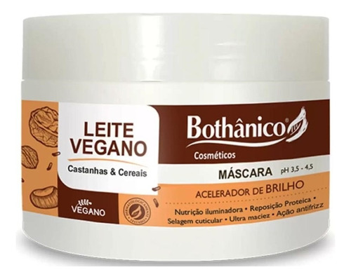 Máscara Leite Vegano 250g - Bothânico