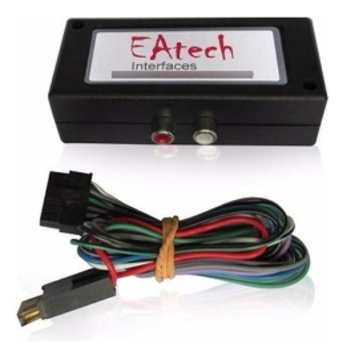 Conversor Rca Eatech Ecr-091 Para Carros Com Kit 2 Vias