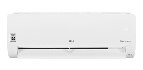 Imagem 1 de 4 de Ar condicionado LG Dual Inverter Voice  split  frio 12000 BTU  branco 220V S4-Q12JA31C
