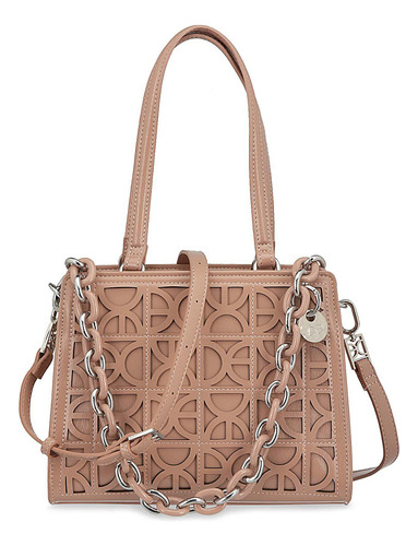 Bolsa Satchel Cloe Bethali I Chico Color Nude