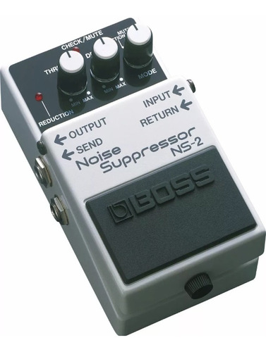 Pedal Efecto Boss Noise Suppressor Ns-2 Incluye Color Gris