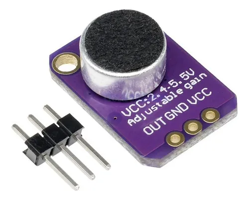 comprar Modulo Microfono Max4466 Amplificador Y Ganancia Ajustable