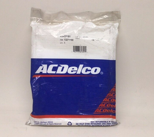 Acdelco Cf181 Cabin Air Filter Gm 13271190 Ccb