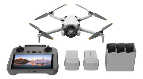 Dron Dji Mini 4 Pro Fly More Combo (dji Rc 2) Color Gris, 