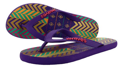 Waves Flip Flops De Thong Femenino (colecc B073rnym7z_050424