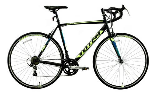 Bicicleta De Ruta Totem Volture Talla 700*56 Verde Musgo Color Negro/Amarillo Tamaño del cuadro M