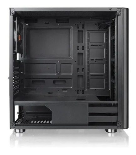 Imagen 3 de 5 de Gabinete Gamer Tt V200 Tempered Glass Con Fuente 500w