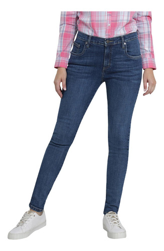 Jeans Mujer Lee Skinny Cintura Extra Alta 444