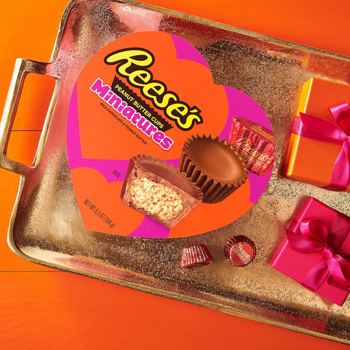 Reese's Miniatures Mantequilla De Maní Con Chocolate Con Lec