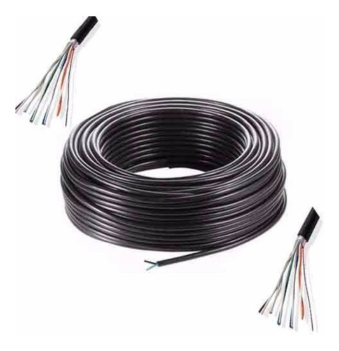 Cable Telefonico Exterior  4 Pares  Mall X100mts Mallado