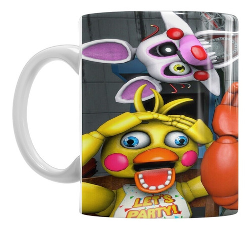 Taza Five Night At Freddys Cerámica 