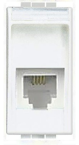 Tomada Tel. Rj11 K10 Sn4258/11nf Light Bticino Branco