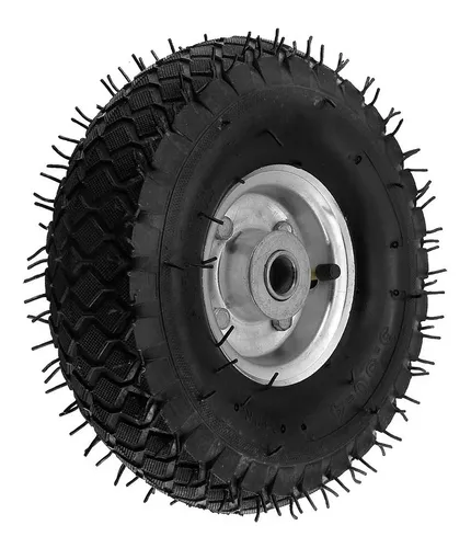 Roda Pneumática 350x4 4 Lonas Eixo 3/4 Ref A04326-c Axn