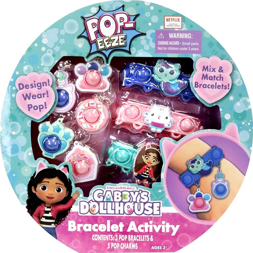 Tara Toy Pop-eeze: Conjunto De Actividades De Pulsera - Gabb