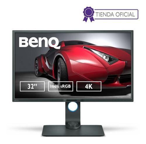 Monitor 4k Uhd Para Diseño Benq Pd3200u Rec.709 Ips De 32  
