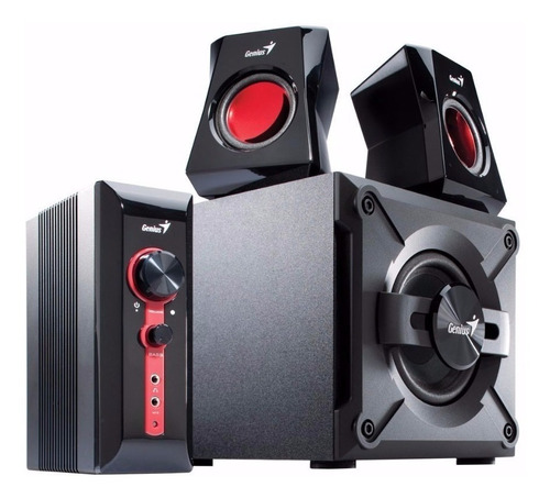 Parlantes Genius Gx Sw-g2.1 1250 Subwoofer 38w Gamer C