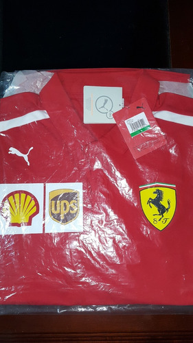 Promoção - Nova Camisa Polo Scuderia Ferrari F1 Team 2018
