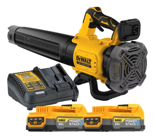 Soprador De Folhas 2 Baterias 20v Powerstack Dcbl722 Dewalt