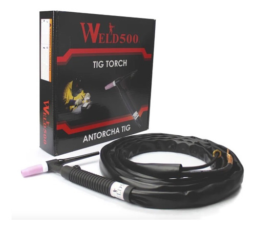 Antorcha Flexible C/ Válvula 200 Amp Tig Accesorios Gratis