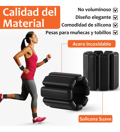 Polainas Para Tobillos Y Muñecas, Polainas De Silicona