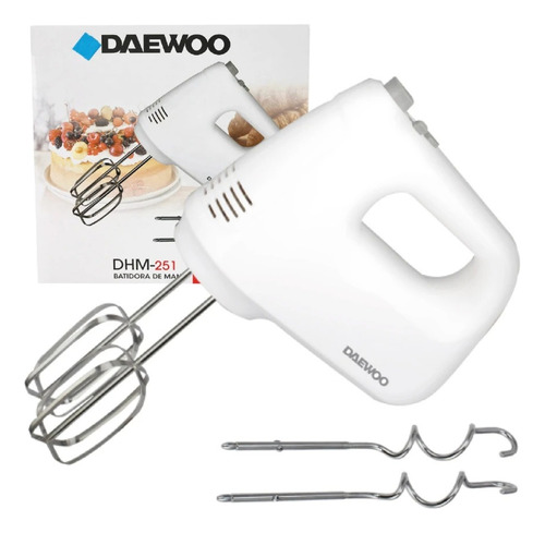 Batidora De Mano Daewoo 250w 6 Vel. Función Turbo En Caja