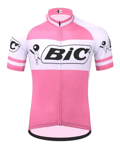 Jersey Bic Rosa - Solo Equipos - Venta Mínima 10 Prendas  