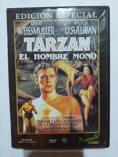 Tarzan El Hombre Mono . Dvd