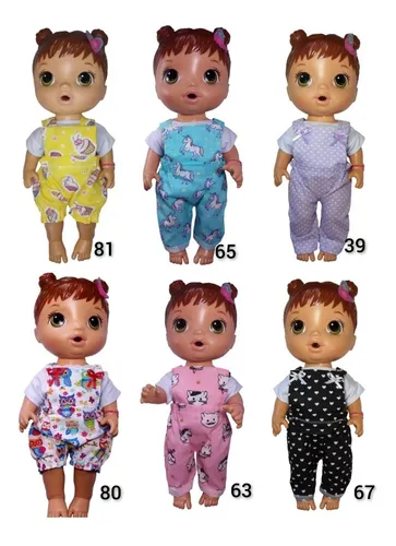 Roupa Para Boneca Baby Alive - Kit Com 2 Peças