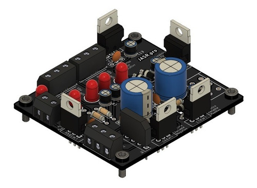 Imagen 3 de 3 de Pcb Fuente Voltaje Fija 5v / Variable +-30v / Simétrica +-12