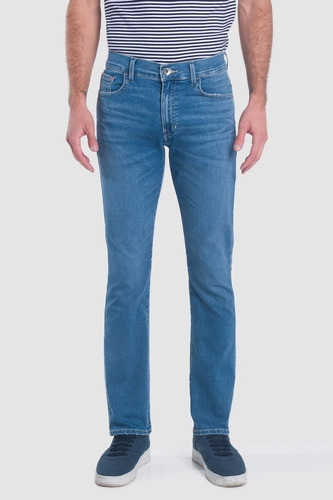 Jeans Hombre Oggi  Mezclilla Vaxter Slim Straight