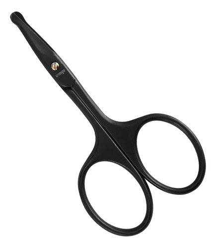 Livingo 3.75  Premium Nose Hair Scissors, Curved Safety Blad