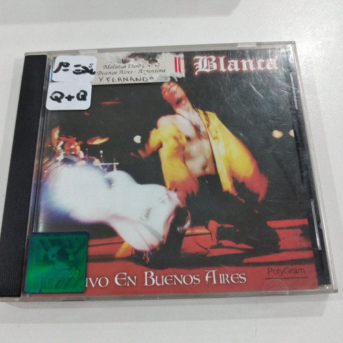 Rata Blanca - En Vivo En Buenos Aires (cd - 1ra Edición)