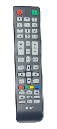 Control Remoto Para Glc Smart Tv Led4076 Boton Yout Netfl