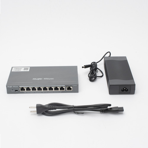 Switch Administrable 9 Ptos Giga (8 Poe/poe+y 1 Uplink) 120w