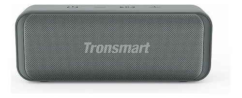 Parlante Tronsmart T2 Mini portátil con bluetooth waterproof  gris