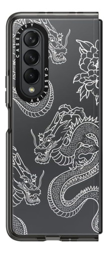 Casetify Impact Funda Para Samsung Galaxy Z Fold 3 Dragones