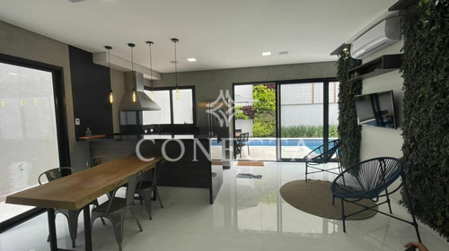 Imagem 24 de 30 de Casa De Alto Padrão Para Locação Em Alphaville - Gênesis 2 - Casa 560m² - 6 Suítes - 6 Vagas - Mobiliada - Cnclp1102-2