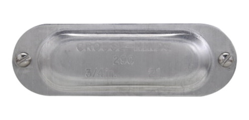 Tapa Para Condulet Serie 9 19mm 3/4 Pulgada Crouse Hinds 290