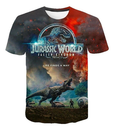 Polera Jurassic World Camiseta Dinosaurios