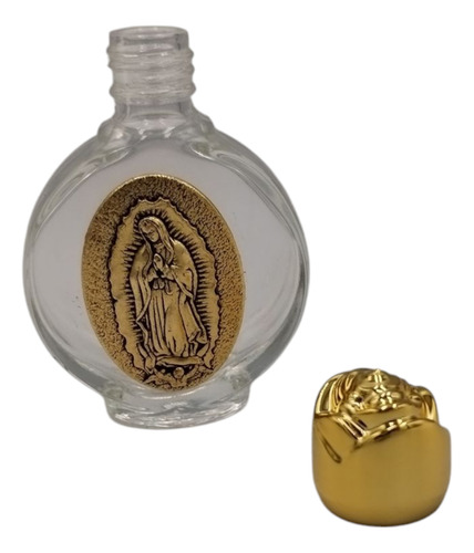 Recuerdo Botella Para Agua Bendita 12pzs Souvenirs Regalo Virgen De Guadalupe
