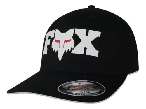 Gorra Fox  Illmatik Flex Fit Hat Blk/wht Original 26042001