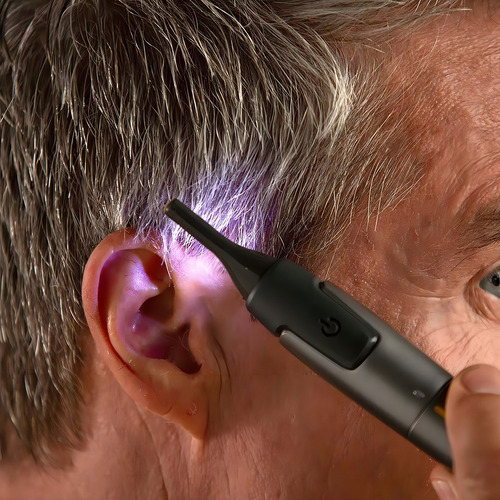 Cortadora de pelo iluminada Micro Touch Titanium, máx., 1 color negro