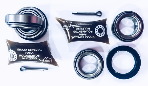 Imagem 7 de 10 de 2 Kit's Rolamento Roda Traseira Escort 94 Fiesta 95 Ka 97