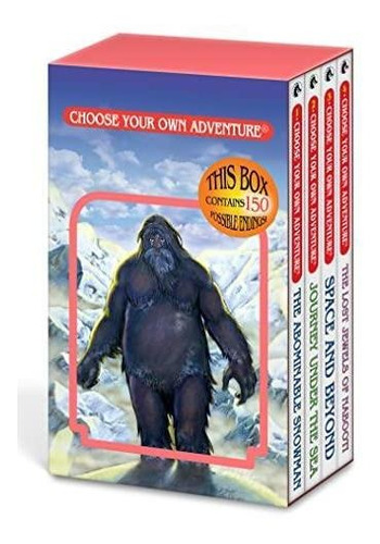 Choose Your Own Adventure 4-book Boxed Set #1 (the Abominabl