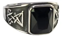 Comprar Anillo Sigilo Baphomet Delgado Sello Satanás Acero Inoxidabl