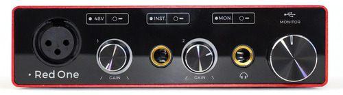 Interface De Áudio Usb Armer Red One 2-in/2-out