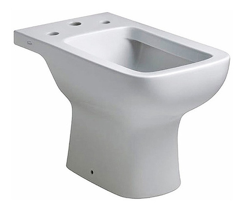 Bidet Ferrum Trento 3ag Para Grifería 3 Llaves Loza Blanco