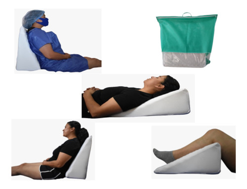 Almohada Cojín Ortopédica Anti Reflujo Firme De Memory Foam