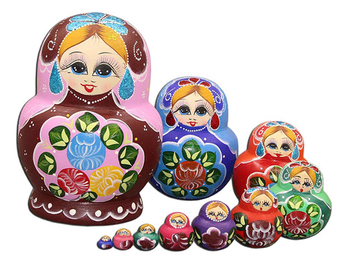 Muñeca Rusa Anidada Matryoshka, Figuras Encantadoras,