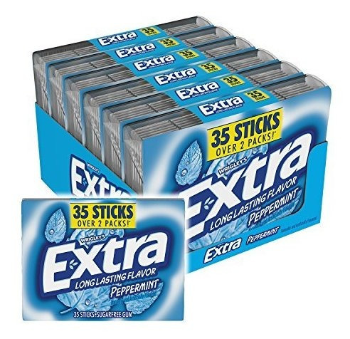 Chicle - Chicle - Extra Gum Peppermint - Goma De Mascar Sin 